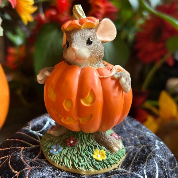 Charming Tails HALLOWEEN “Maxine’s Pumpkin Costume” (87/430) - Picture 8 of 9